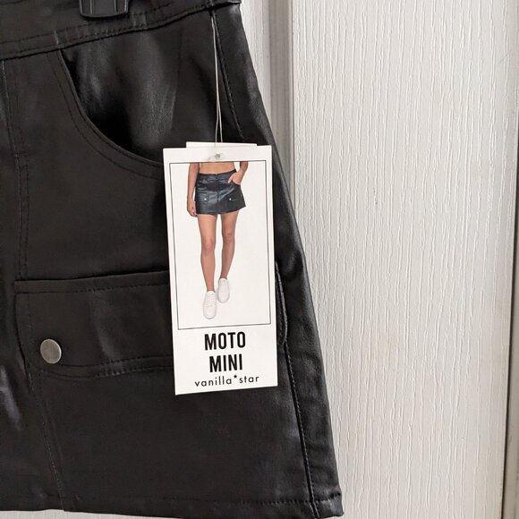 Vanilla Star NWT Moto Mini Sz 10 - Picture 5 of 7